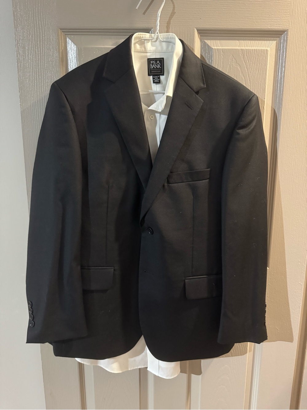 Jos. A. Bank Men's Black Three Piece Suit